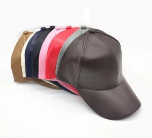 New Adult Solid faux leather snapback hat Male Sports baseball cap Women Trucker hats gorros - Image 2