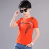 2023 Summer Baby Boy T Shirt for Children Cotton T-shirt T-shirt Kids Clothes Tops Tee 3 4 5 6 7 8 9 10 11 12 13 14 15 16 Year - Image 4