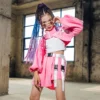 New Kids Hip Hop Clothing Pink Handsome Street Dance Suit Girls Autumn Jazz Costumes Children Catwalk Show Stage Outfits DQL6196 - Image 5