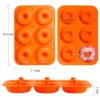 Silicone Donut Baking Pan Nonstick Doughnuts Cake Bagels Mold Sheet Tray Dessert Cake Chocolate Mold Muffin Cups Dishwasher - Image 2