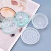 DIY Herb Grinder Tobacco Shredder Epoxy Resin Molds Ashtray Tobacco Grinder Spice Mills Crusher Silicone Mold self-made Box - Image 3