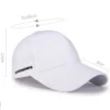 FS 2024 Simple White Black Baseball Caps Summer Brand Women Men Designer Hat Streetwear Hip Hop Snapback Trucker Hats Bone - Image 6