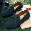 Fashion Men Shoes Genuine Leather Casual Summer Shoes Classic Mens Loafers Elegantes Slip On Men's Flats Plus Male Driving Shoes - Image 5