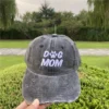 Outdoor Sport Baseball Caps Summer Fashion Letters DOG DAD DOG MOM Embroidery Adjustable Men Women Gorra Caps Bone Hip Hop Hats - Image 3