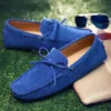 Fashion Men Shoes Genuine Leather Casual Summer Shoes Classic Mens Loafers Elegantes Slip On Men's Flats Plus Male Driving Shoes - Image 2
