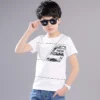 2023 Summer Baby Boy T Shirt for Children Cotton T-shirt T-shirt Kids Clothes Tops Tee 3 4 5 6 7 8 9 10 11 12 13 14 15 16 Year - Image 3