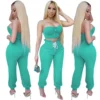 two peice set for women two piece outfits 2 pieces sets women outfits crop tops pants tracksuit clothes for female - Image 2