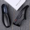 Luxury Loafer Shoes Men Big Size 36-46 Office Oxfords Slip On Genuine Leather Boat Shoes Brand Designer Men Casual Driving Shoes - Image 4