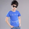 2023 Summer Baby Boy T Shirt for Children Cotton T-shirt T-shirt Kids Clothes Tops Tee 3 4 5 6 7 8 9 10 11 12 13 14 15 16 Year - Image 5