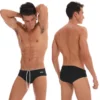 Datifer 2024 Summer Mens Shorts Swim Briefs Polyester Underpants Male Removed Pad Sexy Gym Plus Size Bermudas Masculina Swimsuit - Image 2