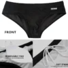 Datifer 2024 Summer Mens Shorts Swim Briefs Polyester Underpants Male Removed Pad Sexy Gym Plus Size Bermudas Masculina Swimsuit - Image 3