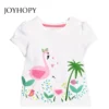 Summer Kids Girl T Shirt Spring Baby Cotton Tops Toddler Tees Clothes Children Clothing Cartoon T-shirts Short Sleeve 2-9Y - Image 2