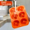 Silicone Donut Baking Pan Nonstick Doughnuts Cake Bagels Mold Sheet Tray Dessert Cake Chocolate Mold Muffin Cups Dishwasher - Image 5