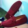 Fashion Men Shoes Genuine Leather Casual Summer Shoes Classic Mens Loafers Elegantes Slip On Men's Flats Plus Male Driving Shoes - Image 6