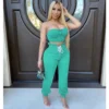 two peice set for women two piece outfits 2 pieces sets women outfits crop tops pants tracksuit clothes for female - Image 6