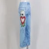 Fashion Women Baggy Skull Rose Printed Long Pants Slim Hippie Wide Leg Boho Trousers S/M/L/XL/2XL/3XL/4XL/5XL - Image 4