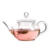 250ml Mini flower teapot with filter,Practical Bottle Flower TeaCup Glass Teapot with Infuser Tea Leaf Herbal Coffee - Image 2