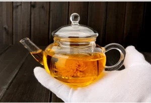 250ml Mini flower teapot with filter,Practical Bottle Flower TeaCup Glass Teapot with Infuser Tea Leaf Herbal Coffee - Image 4