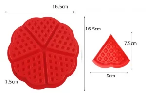High Quality Waffle Makers for Kids Silicone Cake Mould Waffle Mould Silicone Bakeware Set Nonstick Silicone Baking Mold Set - Image 6
