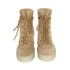 Simple Design Men Ankle Boots Suede Military Crepe Boots Popular Lace-up Male Shoes Thick Flat Desert Boots For Men - Image 2
