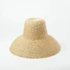 New Popular Lamp Shape Sun Hat for Women Big Wide Brim Summer Beach Hat Ladies High Top Straw Hat UV Protection Derby Travel Hat - Image 3