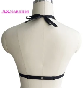 New sexy women Gauze lace bra body harness top pastel goth bondage lingerie harness bra binding retail summer Bikini - Image 4