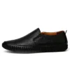 Autumn Casual Slip On Men's Leather Shoes Mocassin Homme Moccasins Trend 2020 Summer Driving Plus Size 49 50 - Image 2