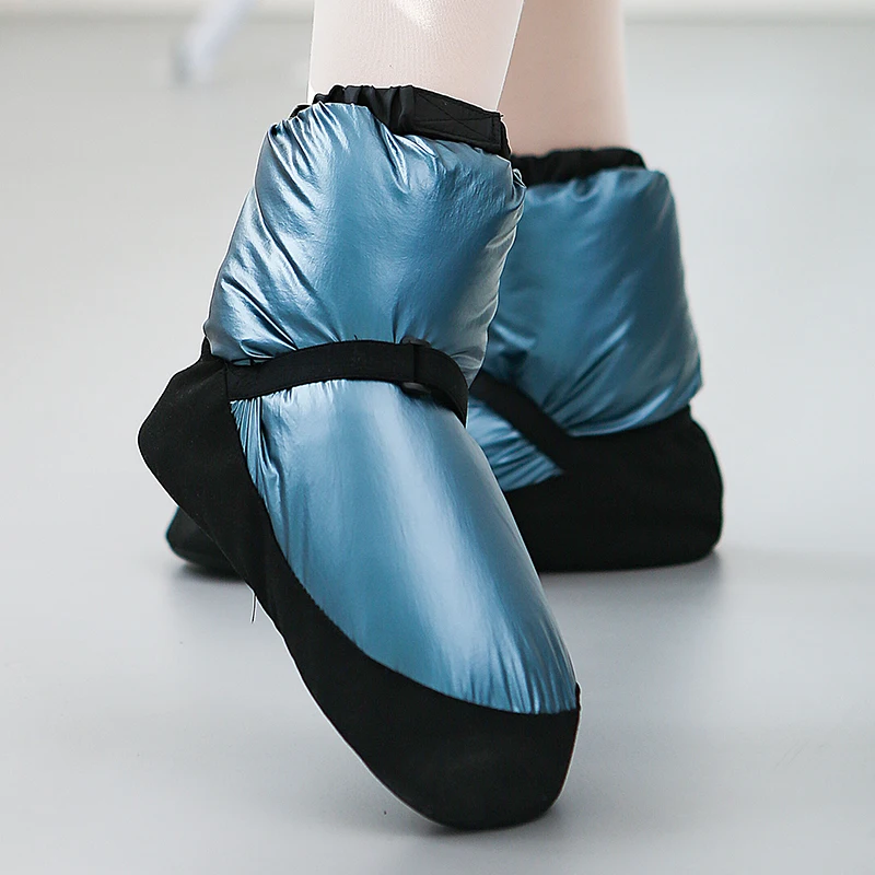 Dance Warm Boots Ballet Warm Up Booties Ballerina Women Girls Ballet Point Warm Shoes Winter Dancing Shoes