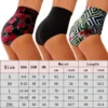 Fashion Summer Women's High Waist Swimsuit Bikini Bottoms Tankini Bottom Swim Shorts Plus Size Floral Print Shorts - Image 6