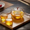 300ml/500ml Regimen Steaming kettle Heatable Borosilicate Glass Teapot with Handle Herbal Flower tea pot Kettle health l - Image 5