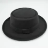 Breaking Bad Boat Brim Fedoras Hat Vintage Black Walter White Soft Felt Hats Men - Image 3