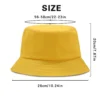 Brooklyn 36 New York Never Look Back Women Men Fisherman Hats Sunscreen Foldable Bucket Cap Outdoor Casual Beach Unisex Sun Caps - Image 5