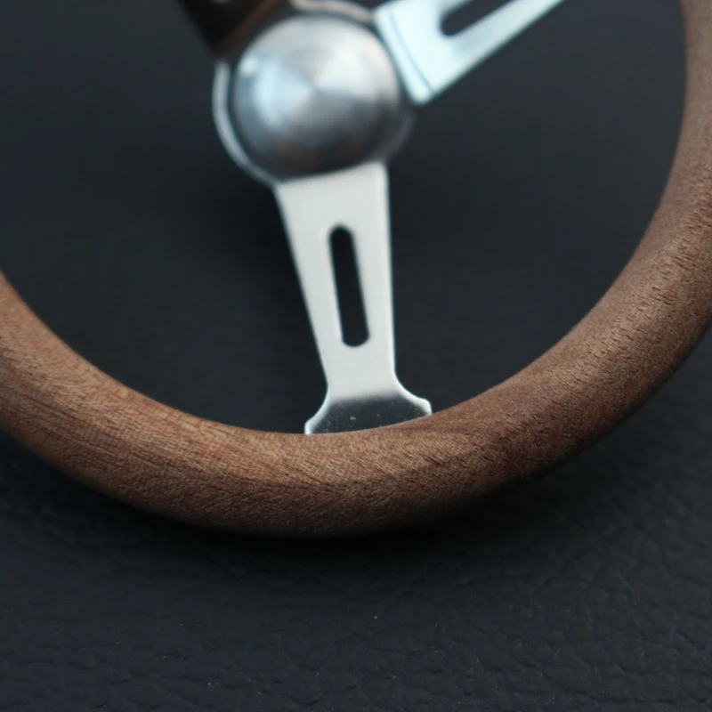 RETRO Car Air Freshener Perfume Diffuser Vintage Wood Steering Wheel Scent Good Smell Fragrance Decoration Interior Accessories - Image 4