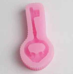 Fine Retro Key Shape Silicone Mold Gypsum Wax Aromatherapy Candle Wax Mold - Image 4