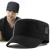 Men's large size hat quick-drying flat top hat outdoor leisure sun hat women big size mesh army cap 56-60cm 61-68cm - Image 3