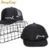 DongKing 2021 New Kid's Custom Name Mesh Trucker Hat Cap Design Snapback Personalized Child Adult 2 Sizes Cute Caps - Image 3