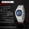 Pagani Design 2024 NH35 Business Men's Automatic Mechanical Watch Top grade Sapphire Calendar Stainless Steel Waterproof 20Bar G - Image 2