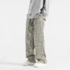 LAPPSTER Y2k Harajuku Corduroy Baggy Sweatpants Harem Pants Japanese Streetwear Joggers Pants Men Korean Fashions Wide Leg Pants - Image 2