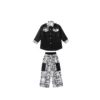 New Hip Hop Dance Costumes For Kids Loose Jacket Hiphop Pants Streetwear Boys Jazz Dancing Outfits Girls Rave Clothes DQS14125 - Image 6