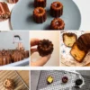 Mini Cannele Mold Cupcake Pan Muffin Tray Cake Mold Non-stick DIY Cake Muffin Baking Tool Cake Pastry Decorating Tool Baking Pan - Image 2