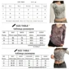 Women Vintage T-shirts y2k Clothes 2024 Harajuku Crop Top T-shirt Graphic Gothic Grunge Long Sleeve Top Fall Winter Pullovers - Image 2