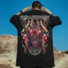 Big Size T-Shirt For Man Japanese Samurai Style Tee Shirt Men's Short Sleeve Top 3d Print O-Neck Loose Tshirt Hip Hop Streetwear - Image 3