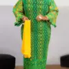 VONDA Women Bohemian Maxi Dress 2024 Vintage Fare Sleeve Party Long Dress Elegant Evening Sundress Casual Vestidos Femme Robe