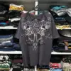 American Street Joker Cotton T Shirt Men Y2K Gothic Print Hip Hop Short Sleeve Unisex Casual Loose Tees Harajuku Punk Loose Tops
