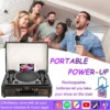 SD2109 Retro High-quality Bluetooth Speaker Wireless Portable Home Theater KTV Outdoor Suitcase Karaoke Microphone Speakers - Image 3