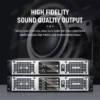 YUHSIU Professional Digital AMP 2U Class D Hifi High Power Amplifier 850W 2/4 Channels For KTV Disco Stage Karaoke Audio Speaker - Image 2