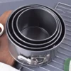 4Pcs Chiffon Cake Pan,Non-Stick Round Leakproof Springform Cake Pan Set Includes 4Inch 5Inch 6Inch 7Inch For Baker - Image 2