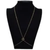 Chest Chains Sexy Body Jewelry Charm Goth Body Chain Bikini for Women Summer Accessories Beach Waist Gift Necklaces Round - Image 5