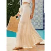 Spring Autumn High Waist Lace Up Wide Leg Skirt Pants Women Loose Casual Fashion All-match Solid Color Trousers Female Clothes - Image 5