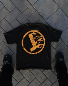 2024 European and American Street Fashion Shirts Men Y2k Anime Print Oversized Short-sleeved Tops Loose Casual T-shirts Women - Image 4